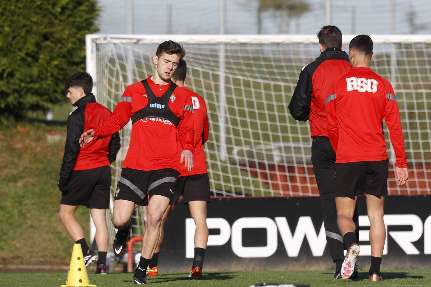 Fotos: Entrenamiento del Sporting (21/01/2023)