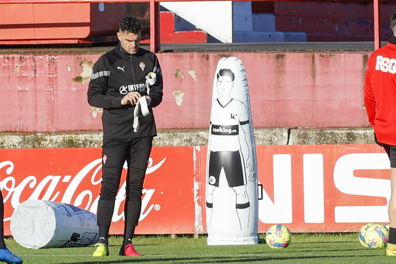 Fotos: Entrenamiento del Sporting (21/01/2023)