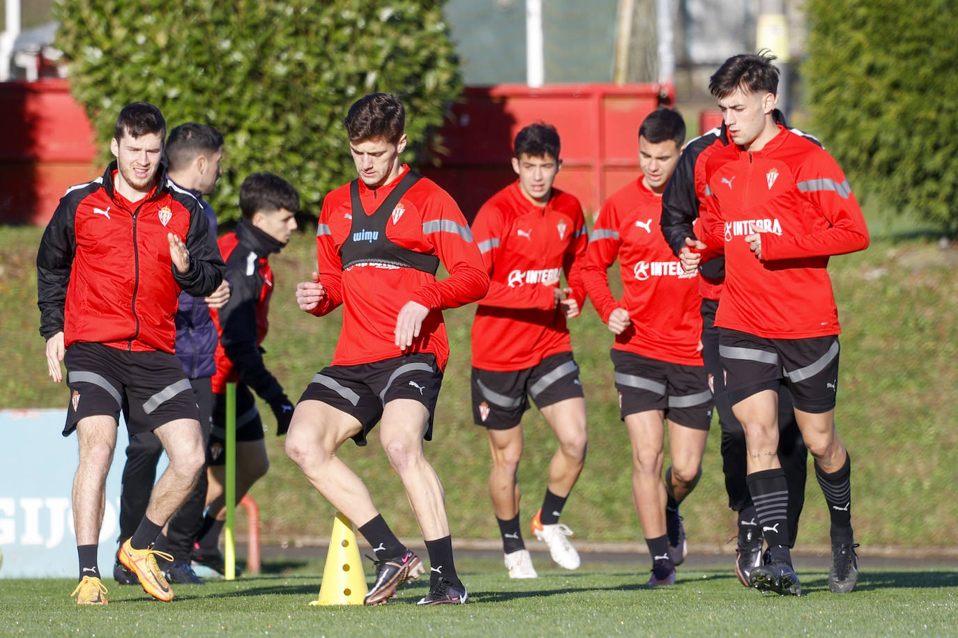 Fotos: Entrenamiento del Sporting (21/01/2023)