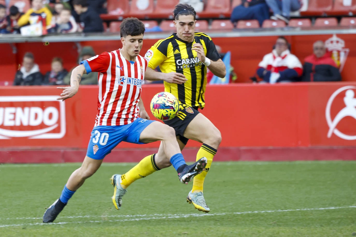 Fotos: Las mejores jugadas del Sporting - Zaragoza