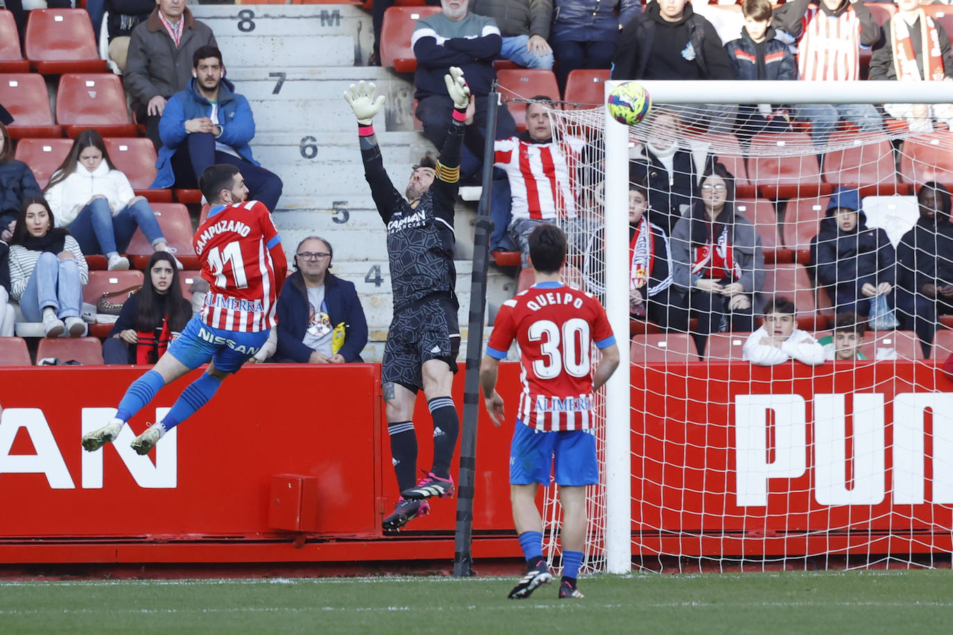 Fotos: Las mejores jugadas del Sporting - Zaragoza