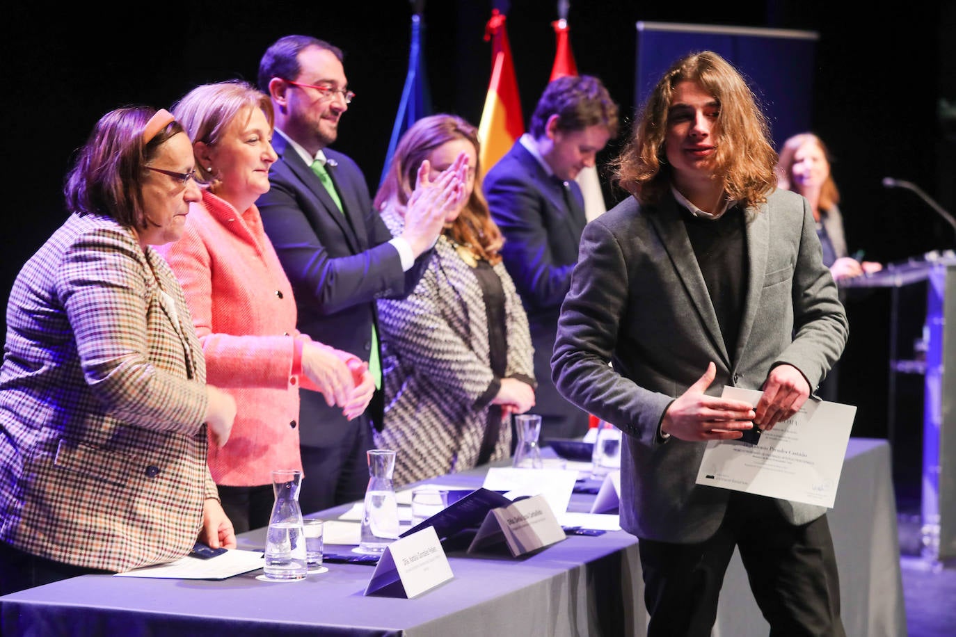 Fotos: Asturias homenajea a 53 estudiantes, premiados por su esfuerzo personal y académico