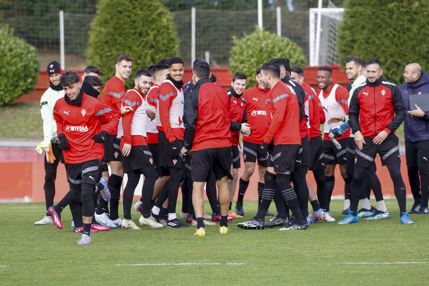 Fotos: Entrenamiento del Sporting (01/02/23)