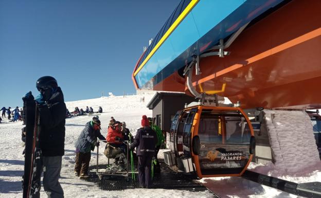 Las nuevas instalaciones para esquí adaptado.