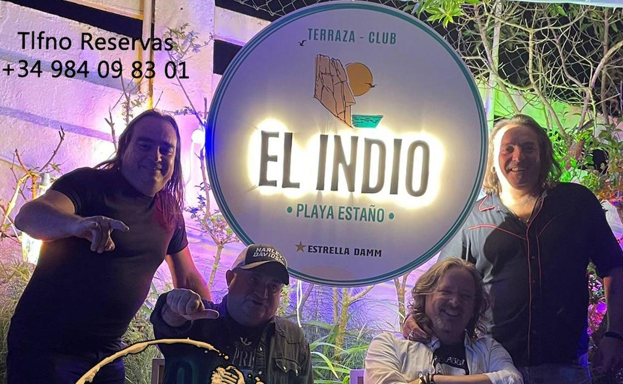 Noche de Pop Rock español en la Terraza de El Indio con «buena onda y risas aseguradas»