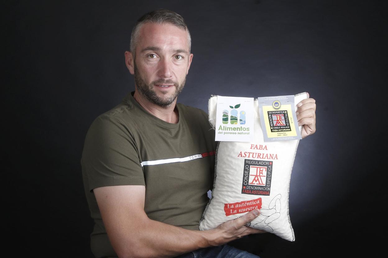 Sergio Suárez, presidente de la IGP Faba Asturiana. 