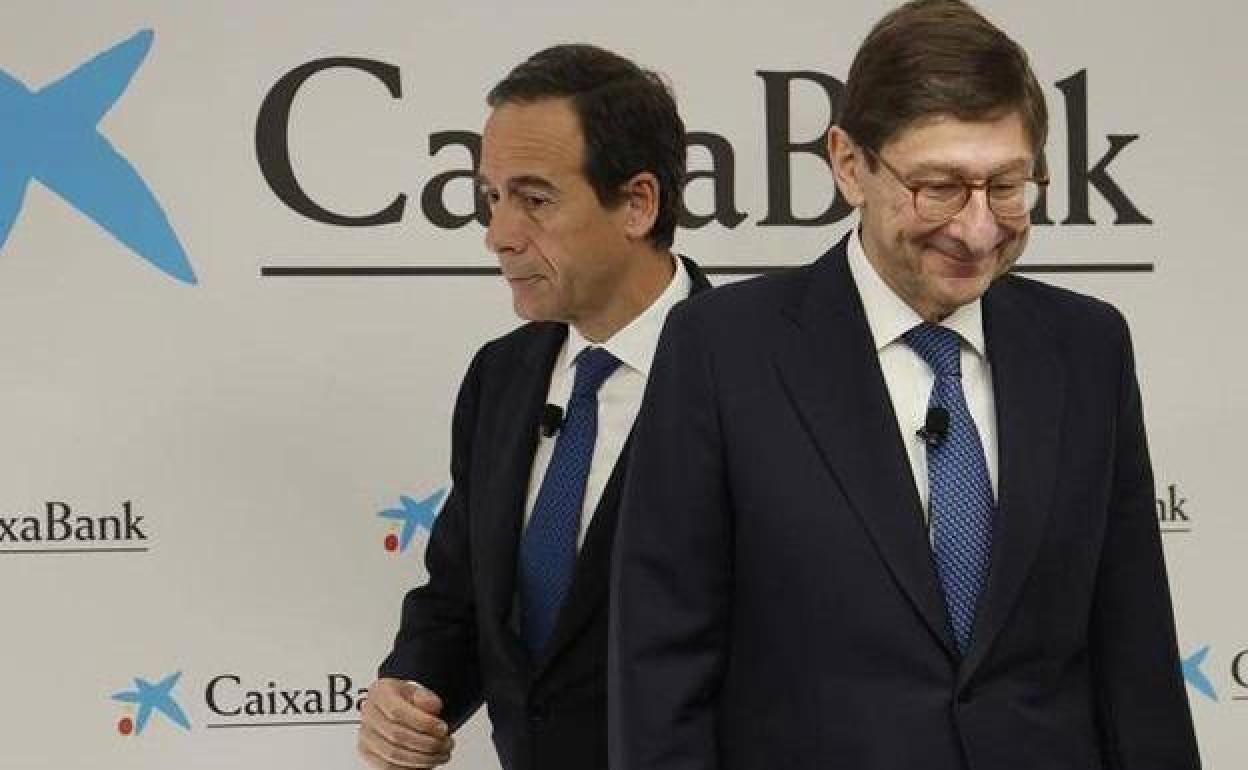 El presidente y el consejero delegado de CaixaBank