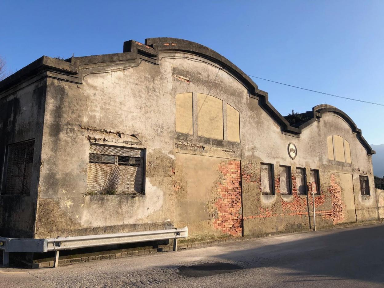 Antiguas naves de la fábrica de Albo. 