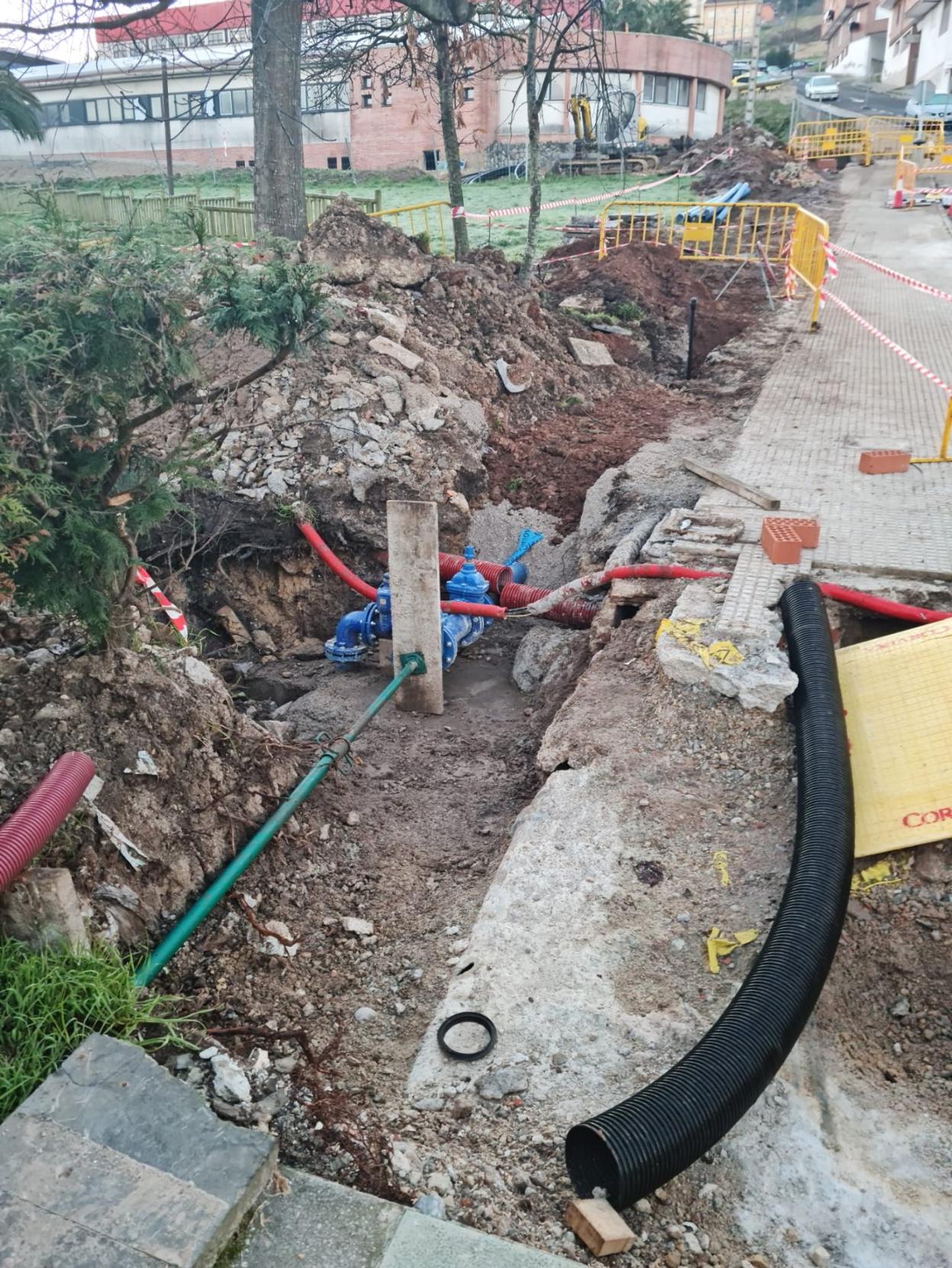 Los trabajos incluyen renovar las redes de agua, gas y electricidad. 