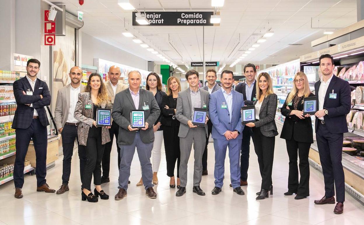 Trabajadores de Mercadona de la división de costes de procesos. 