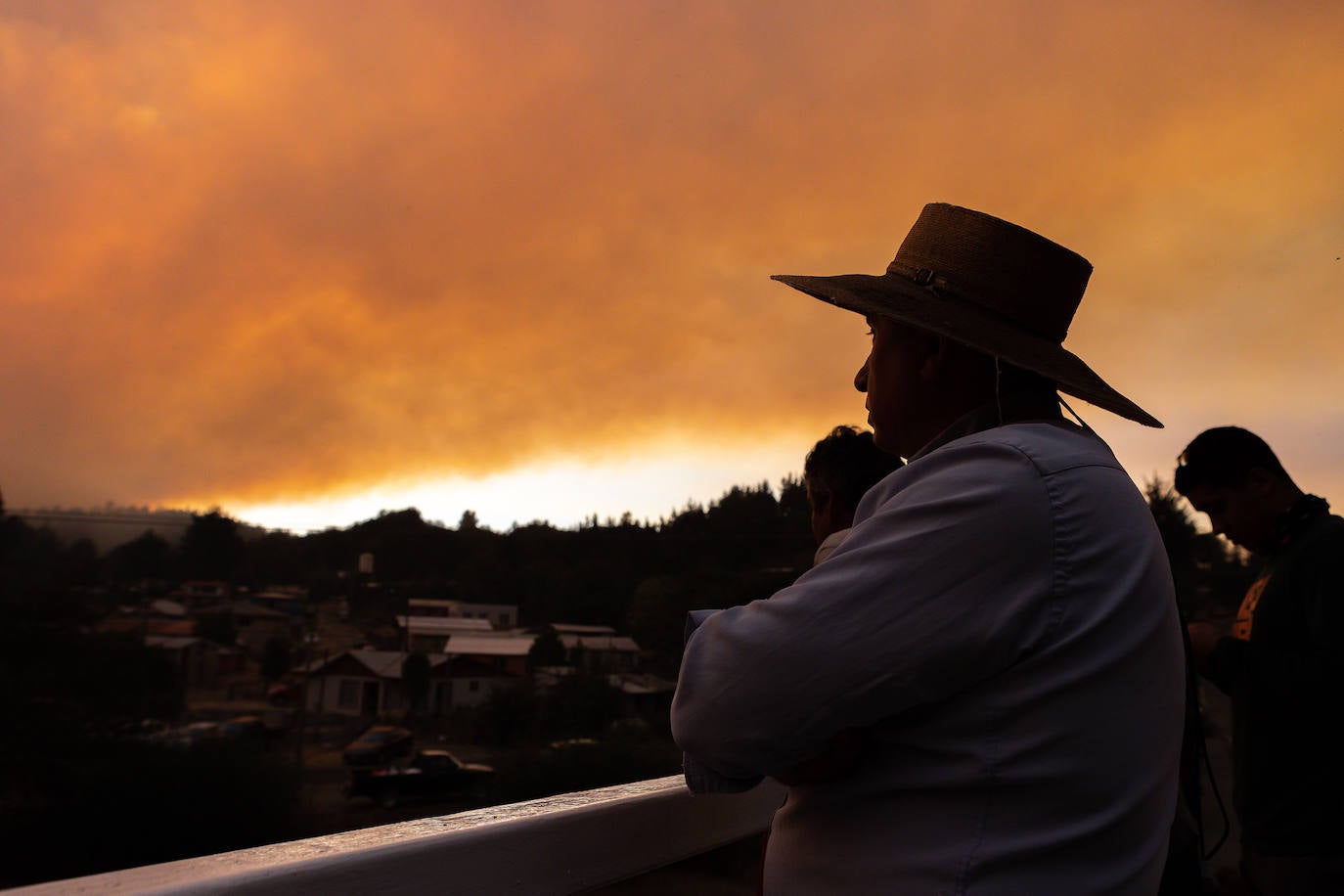 Fotos: El infierno de fuego de Chile
