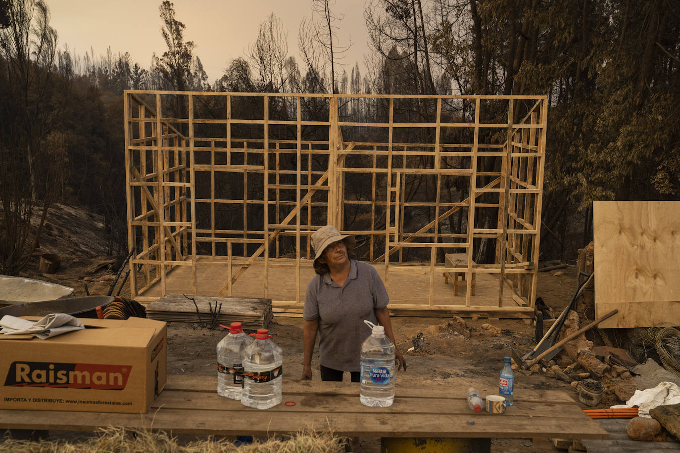 Fotos: El infierno de fuego de Chile