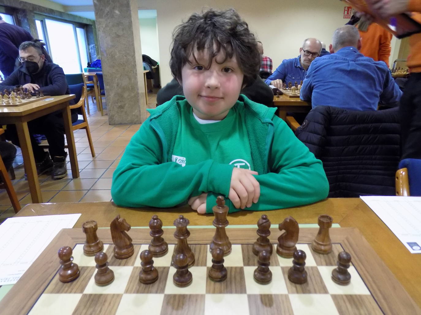 Roque Ordiz, del club Ciudad Naranco, campeón de Asturias sub 12. QUIQUE64 
