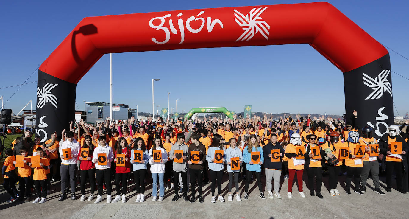 Fotos: Asturias, en lucha contra el cáncer infantil: las imágenes de la Carrera Galbán