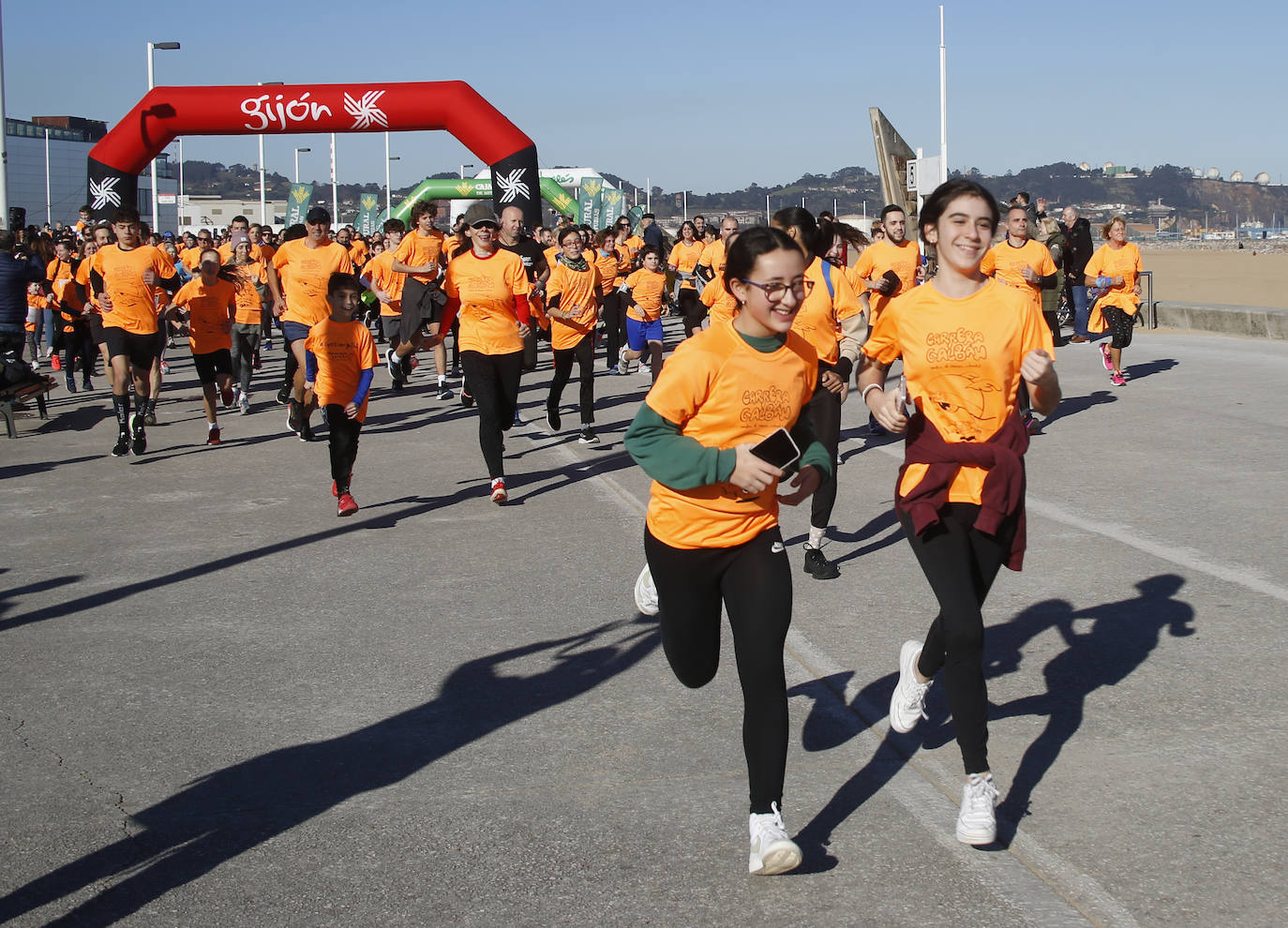 Fotos: Asturias, en lucha contra el cáncer infantil: las imágenes de la Carrera Galbán