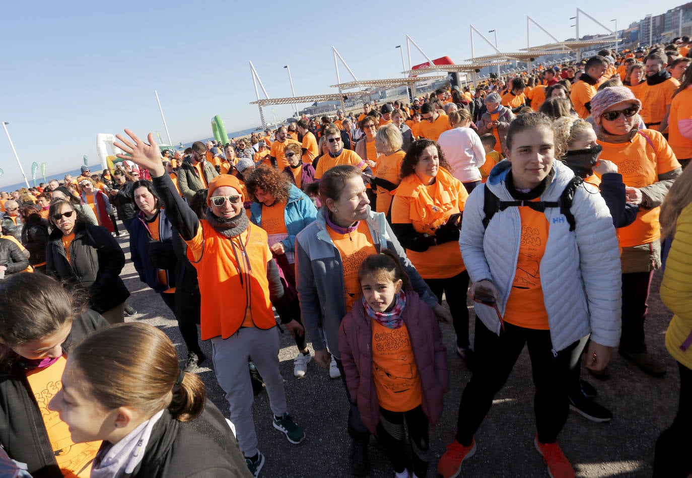 Fotos: Asturias, en lucha contra el cáncer infantil: las imágenes de la Carrera Galbán