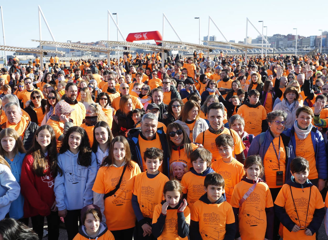 Fotos: Asturias, en lucha contra el cáncer infantil: las imágenes de la Carrera Galbán