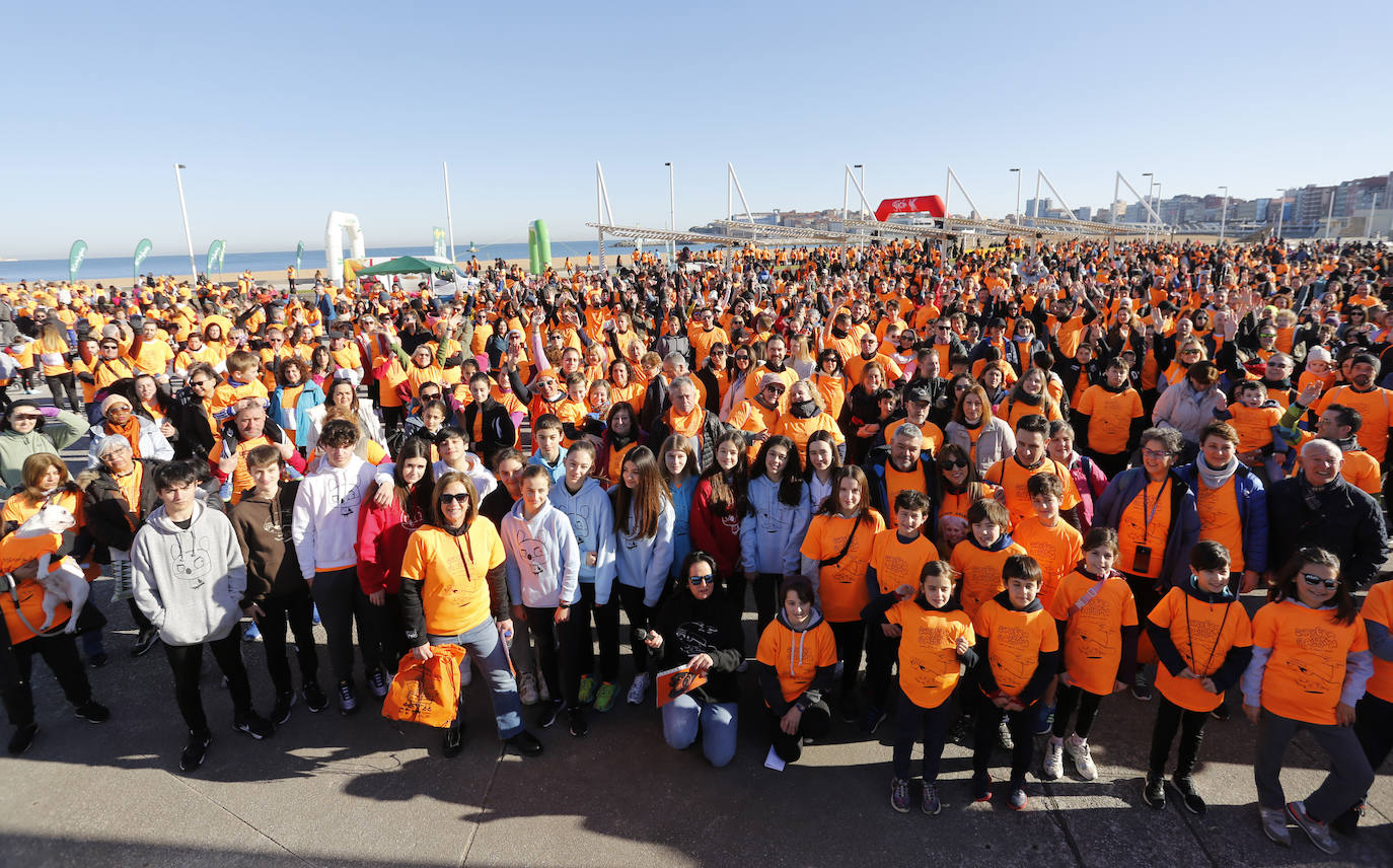 Fotos: Asturias, en lucha contra el cáncer infantil: las imágenes de la Carrera Galbán