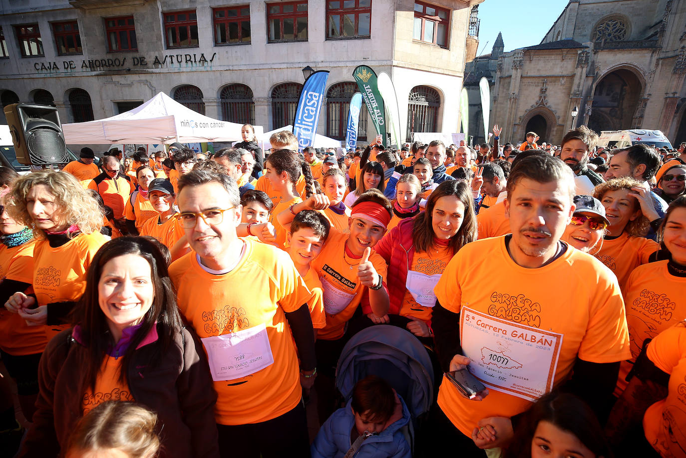 Fotos: Asturias, en lucha contra el cáncer infantil: las imágenes de la Carrera Galbán