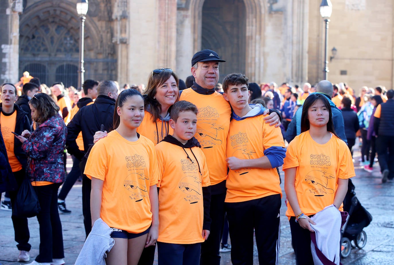 Fotos: Asturias, en lucha contra el cáncer infantil: las imágenes de la Carrera Galbán