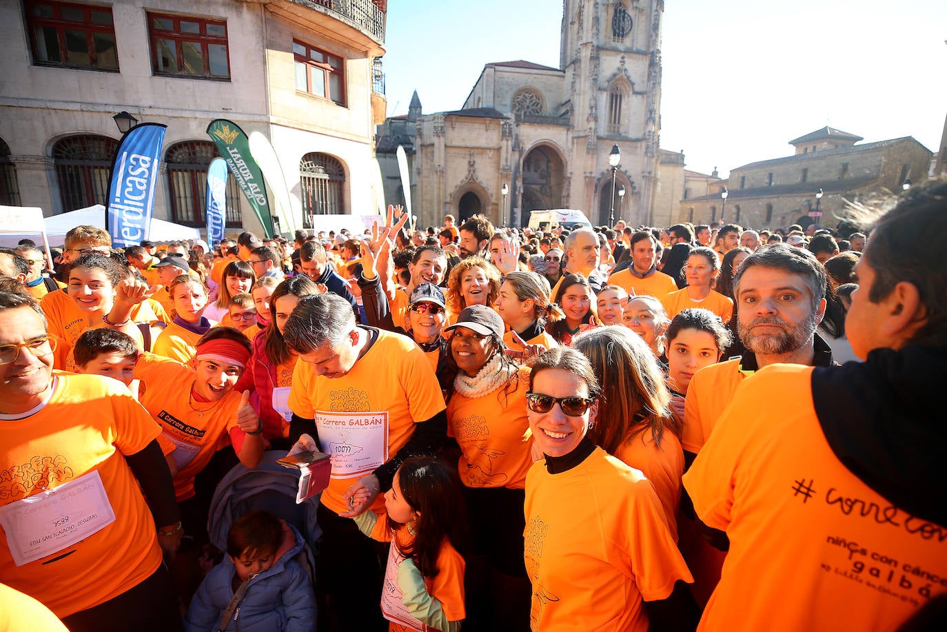 Fotos: Asturias, en lucha contra el cáncer infantil: las imágenes de la Carrera Galbán