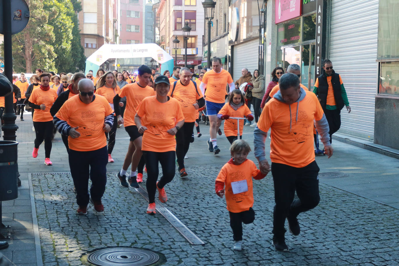 Fotos: Asturias, en lucha contra el cáncer infantil: las imágenes de la Carrera Galbán