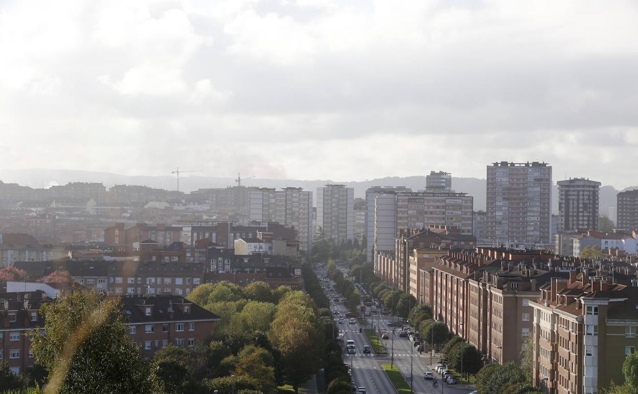 Contaminación en la zona oeste de Gijón.