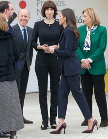 Imagen secundaria 2 - El estilo más diplomático de la reina Letizia para su visita a Asturias