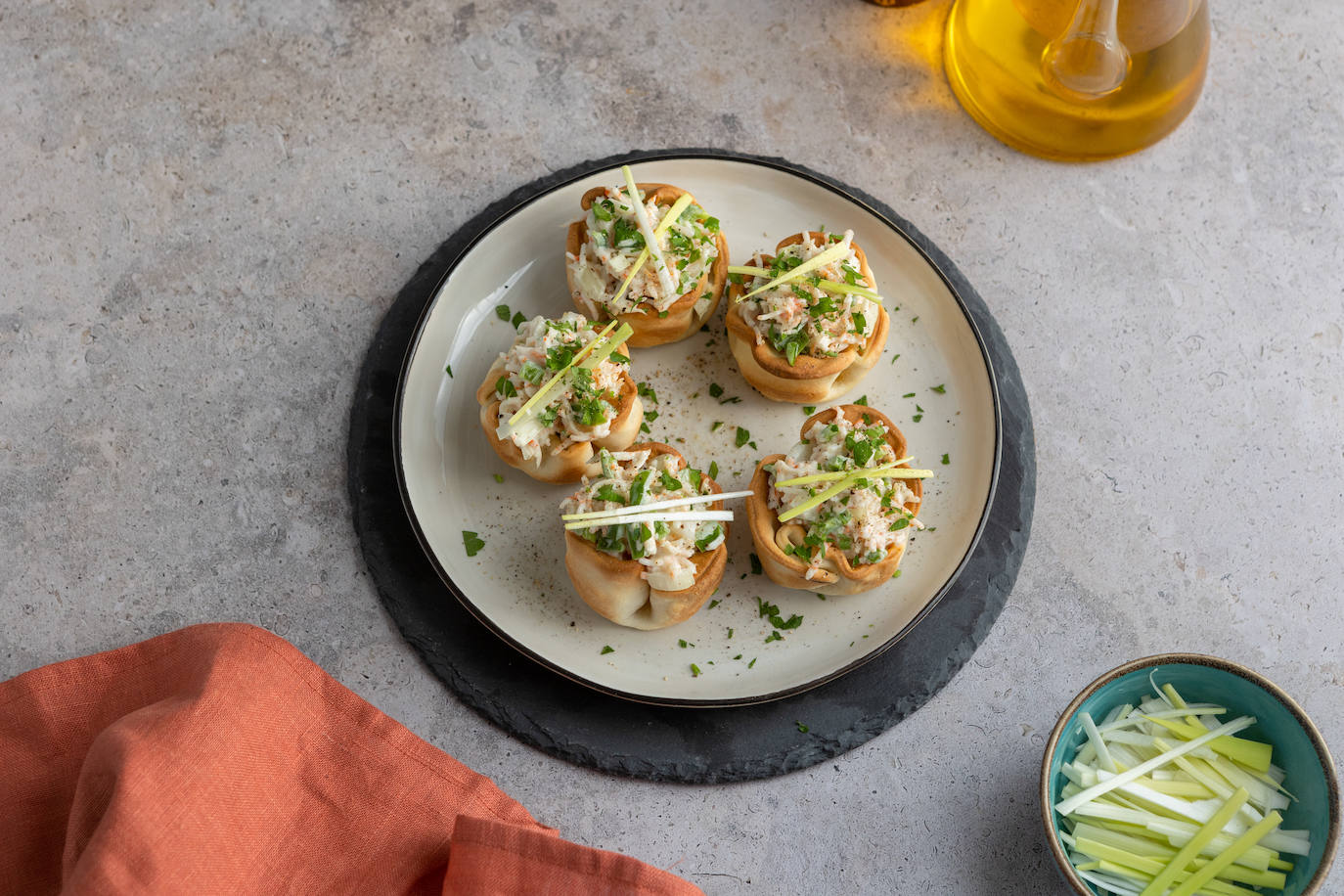 Crujiente de surimi rallado 