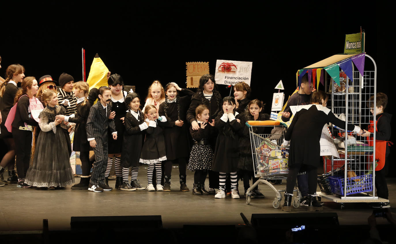 Fotos: Un Desfile Infantil de Antroxu en Gijón de lo más reivindicativo