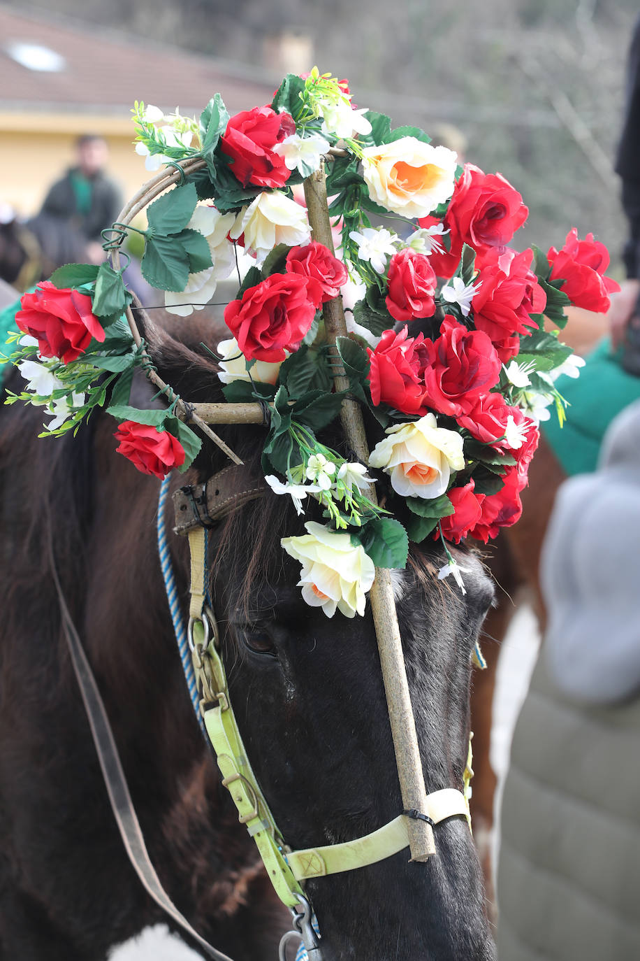 Fotos: Nuria Cueto, primera aguinaldera de Cazo