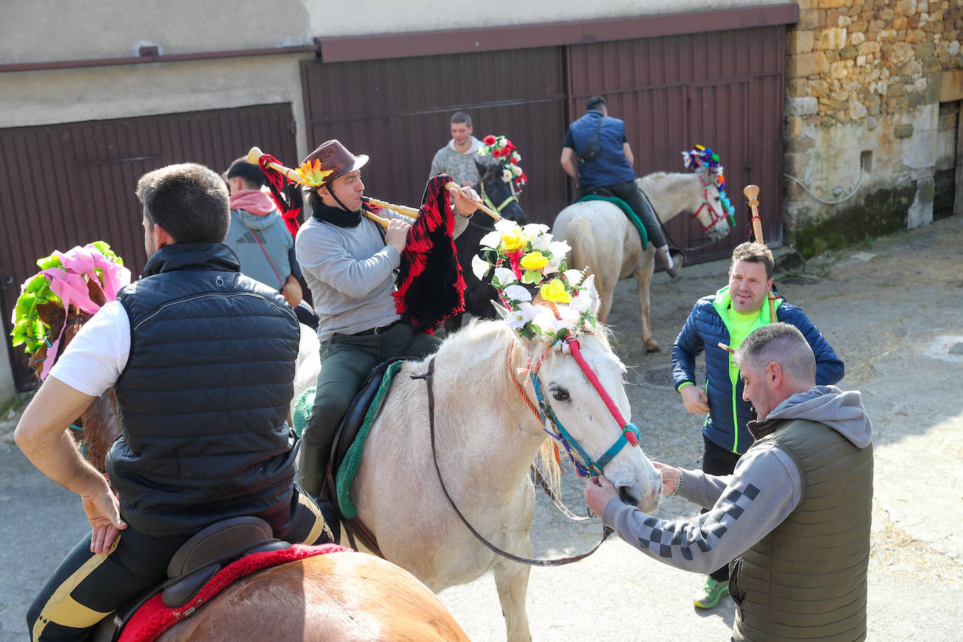 Fotos: Nuria Cueto, primera aguinaldera de Cazo
