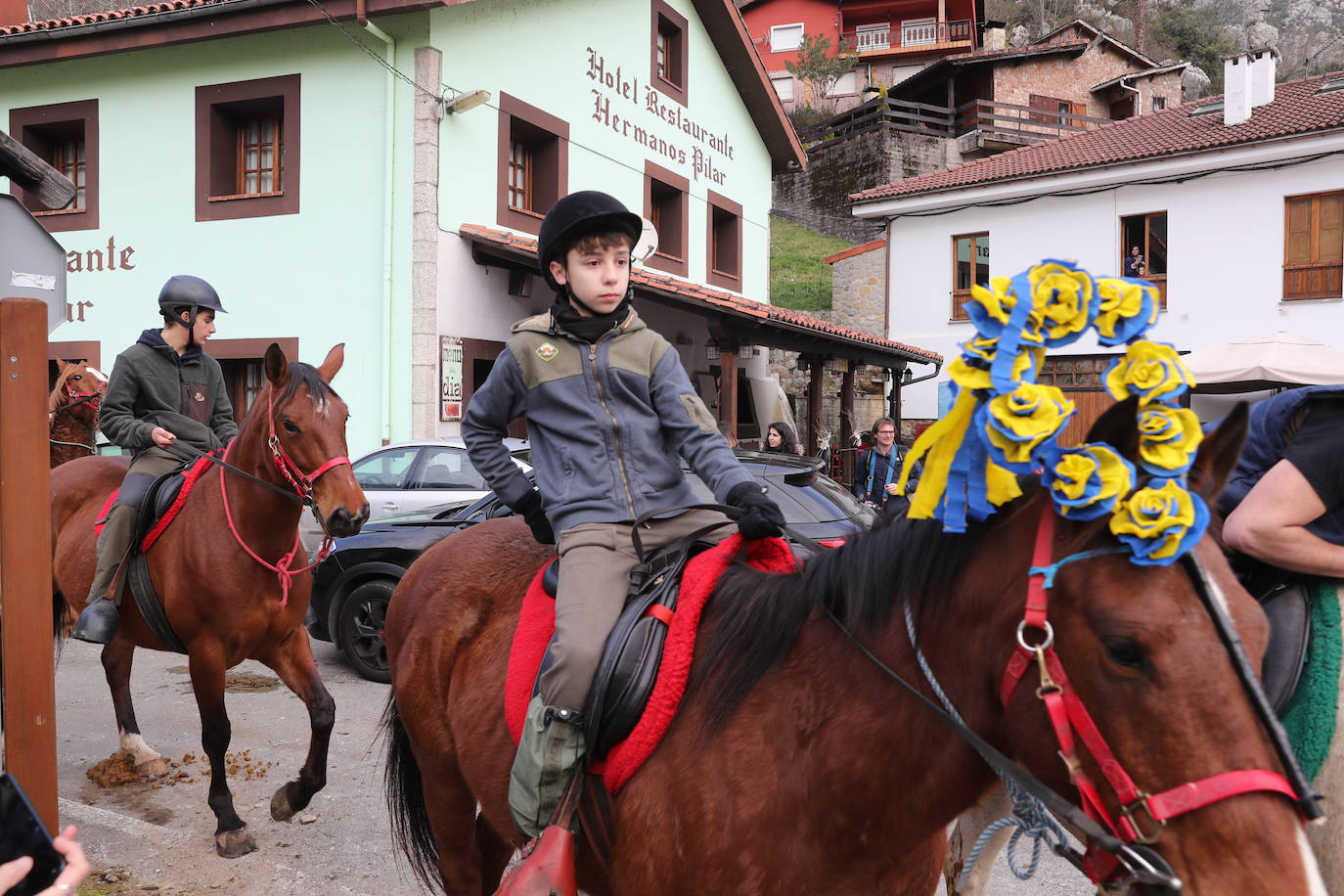 Fotos: Nuria Cueto, primera aguinaldera de Cazo