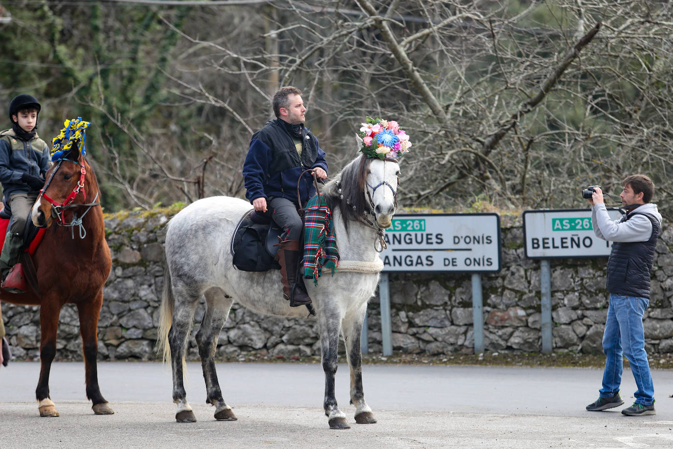Fotos: Nuria Cueto, primera aguinaldera de Cazo