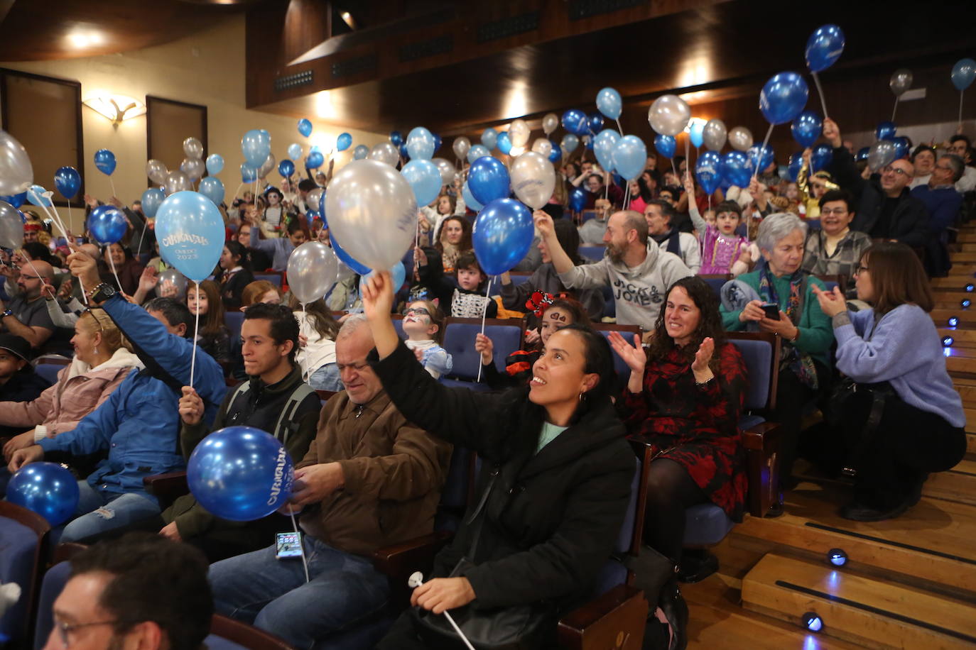 Fotos: Concurso de disfraces infantiles en el Auditorio de Oviedo