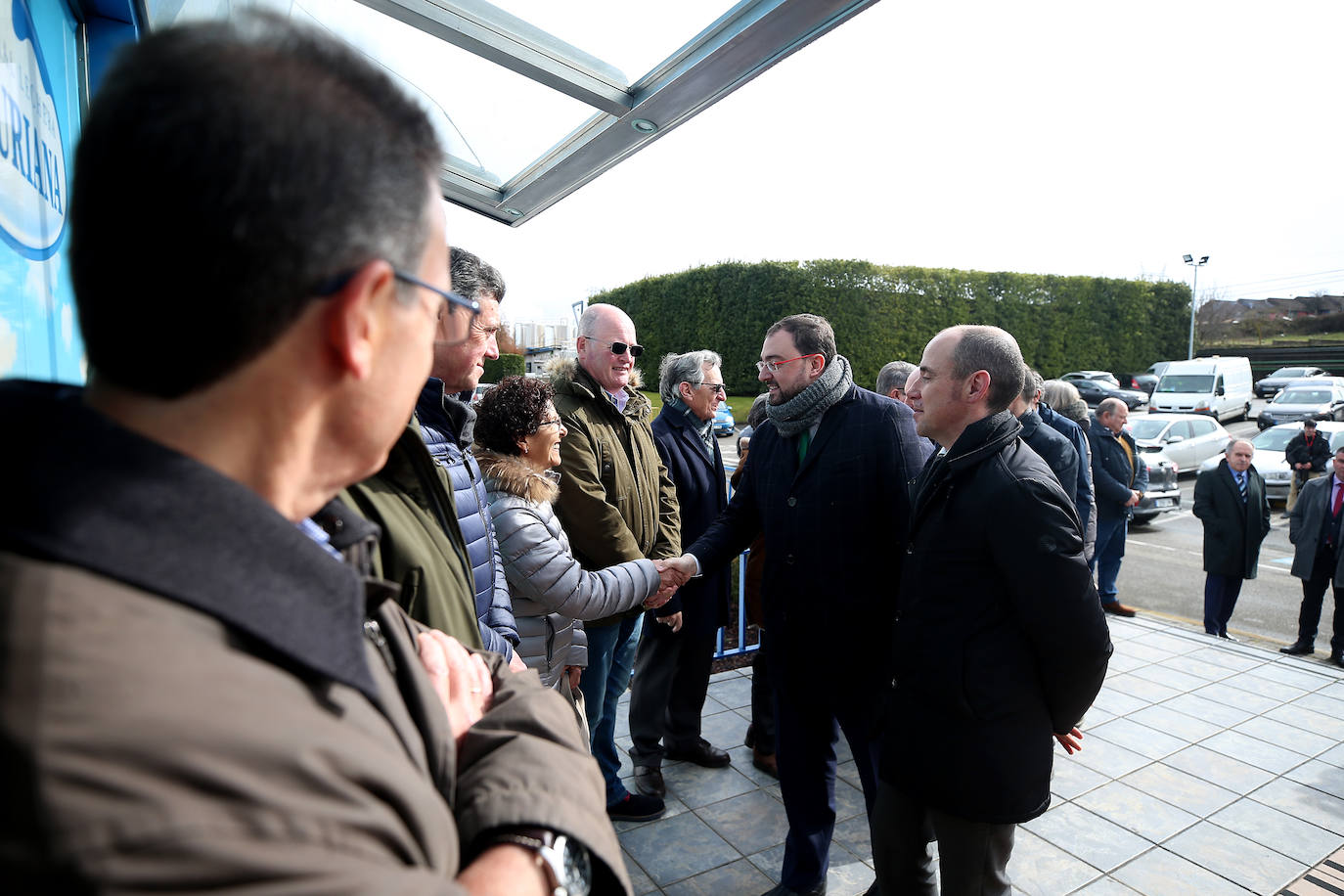 Fotos: Central Lechera inaugura en Siero un nuevo almacén de frío de 4.000 metros