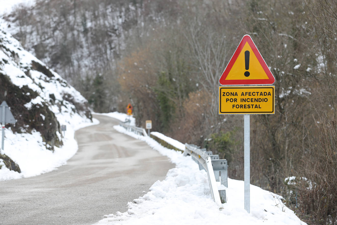 Fotos: Asturias, a temperaturas heladoras