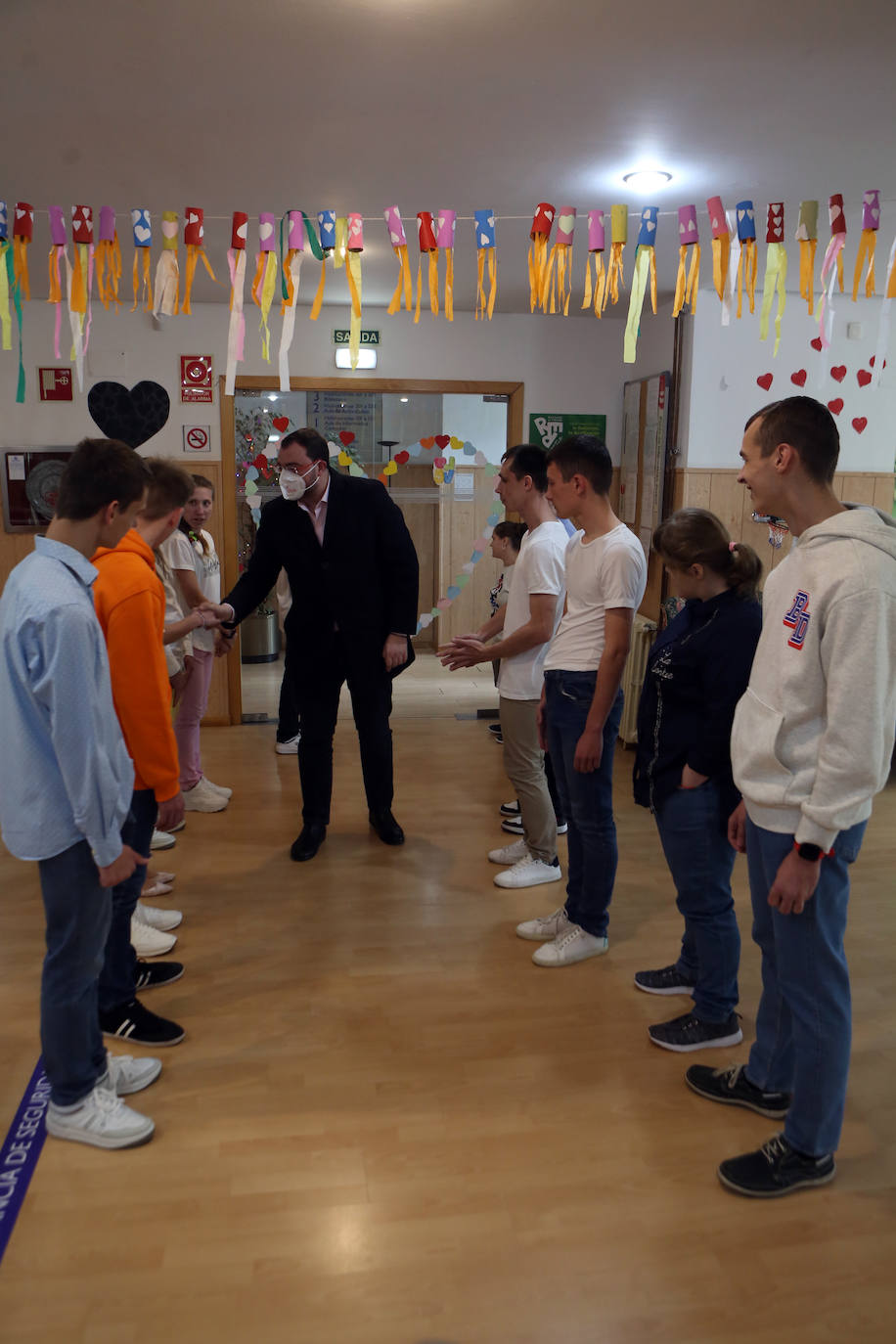 Fotos: Homenaje a Ucrania desde Asturias