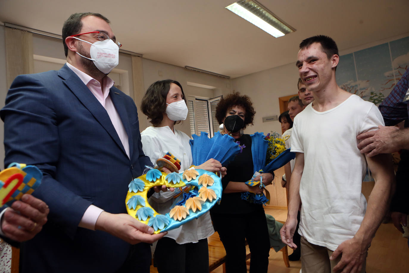 Fotos: Homenaje a Ucrania desde Asturias