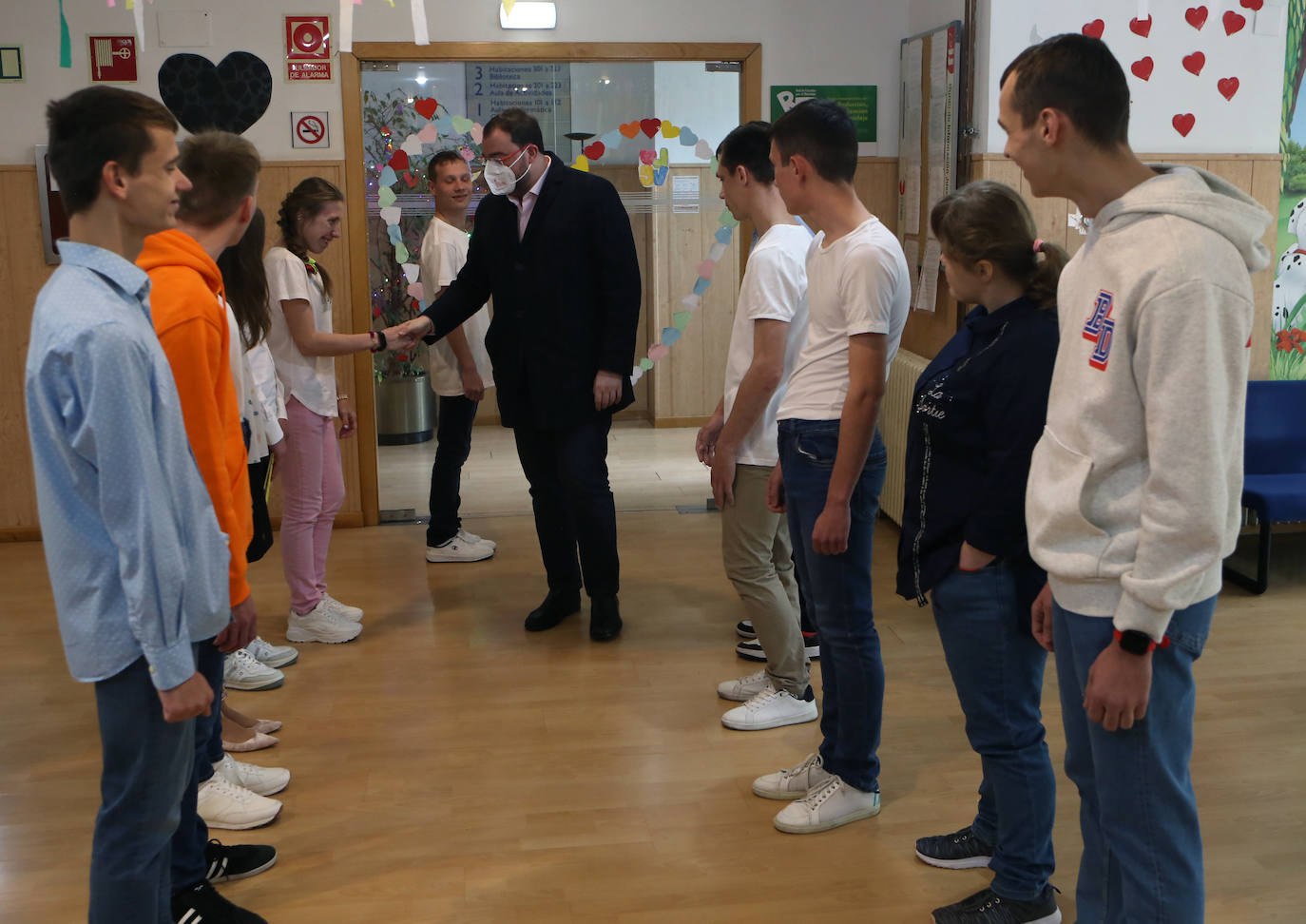 Fotos: Homenaje a Ucrania desde Asturias