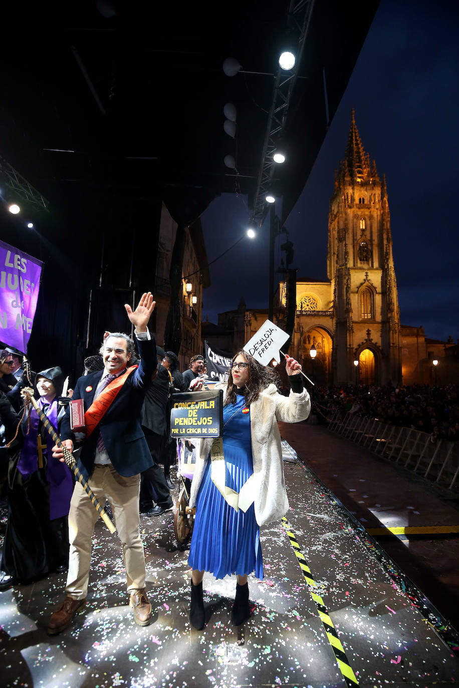 Fotos: Derroche de color y diversión en el carnaval de Oviedo