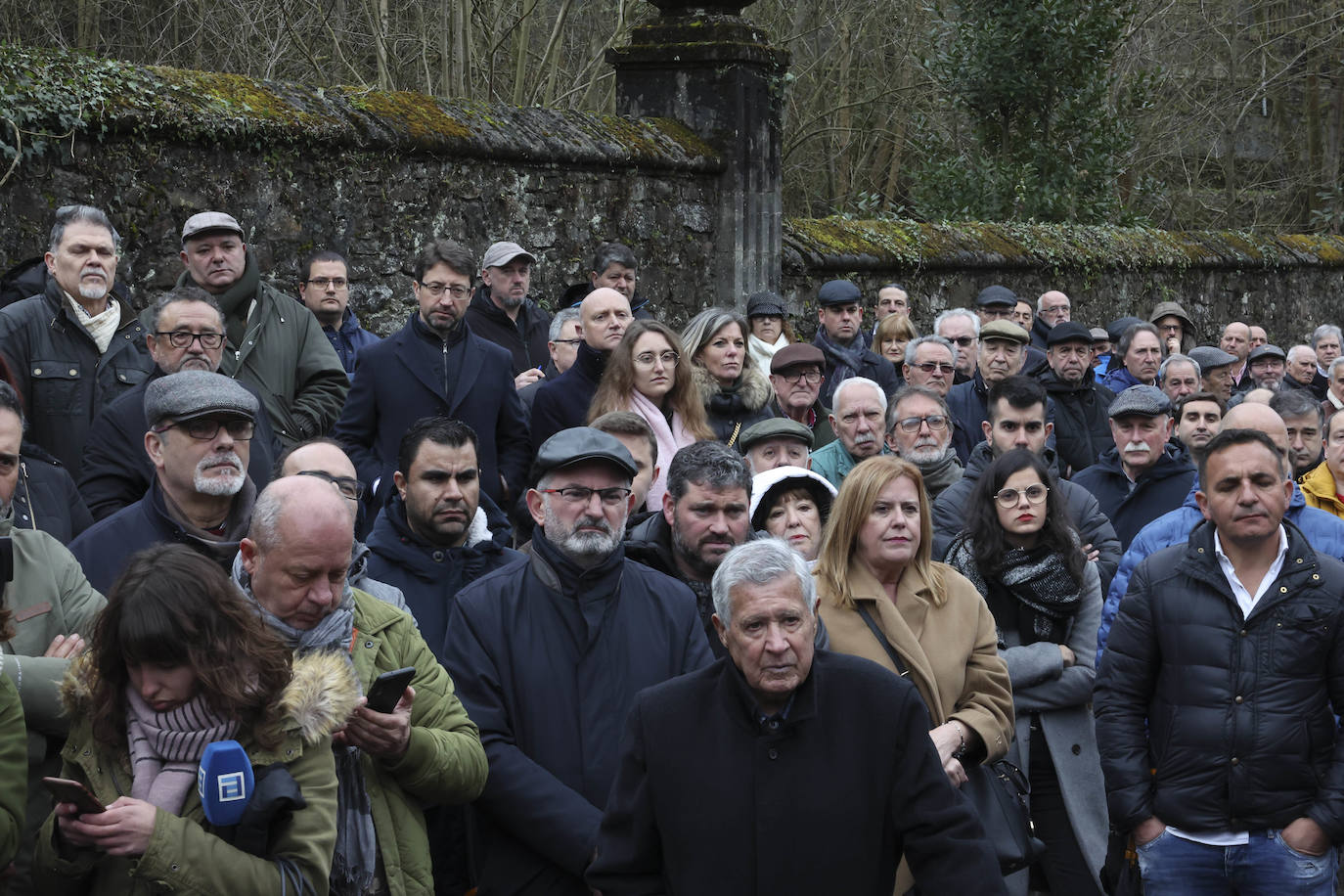 Fotos: Homenaje a Manuel Llaneza en Mieres