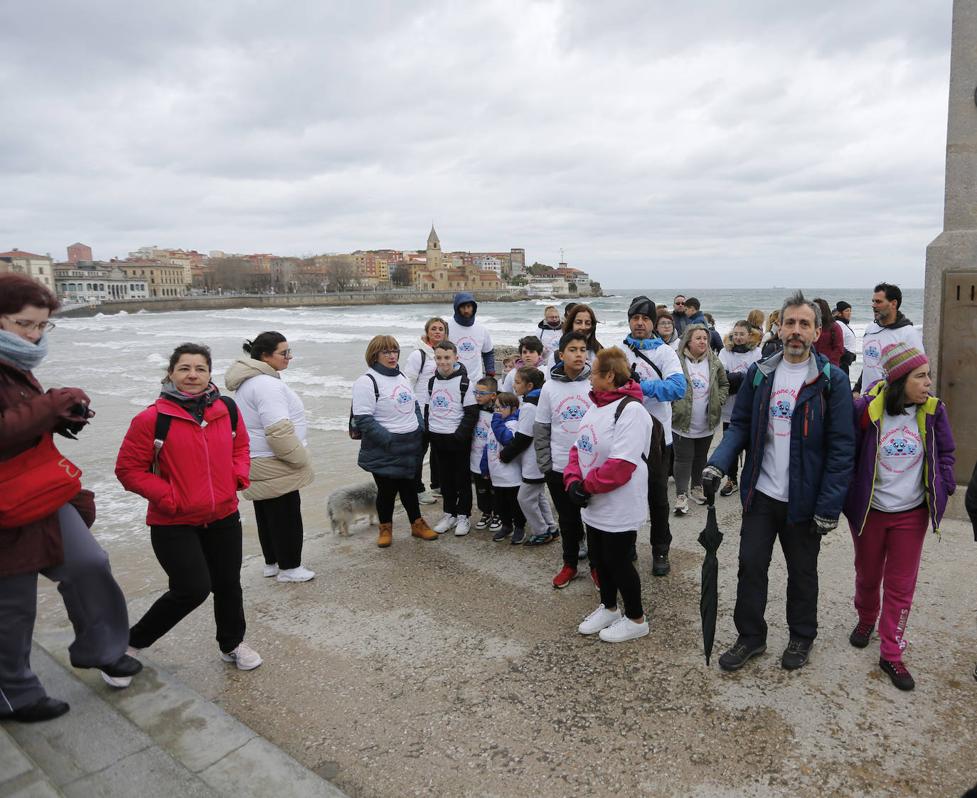 Fotos: Marcha en Gijón por el síndrome de Noonan