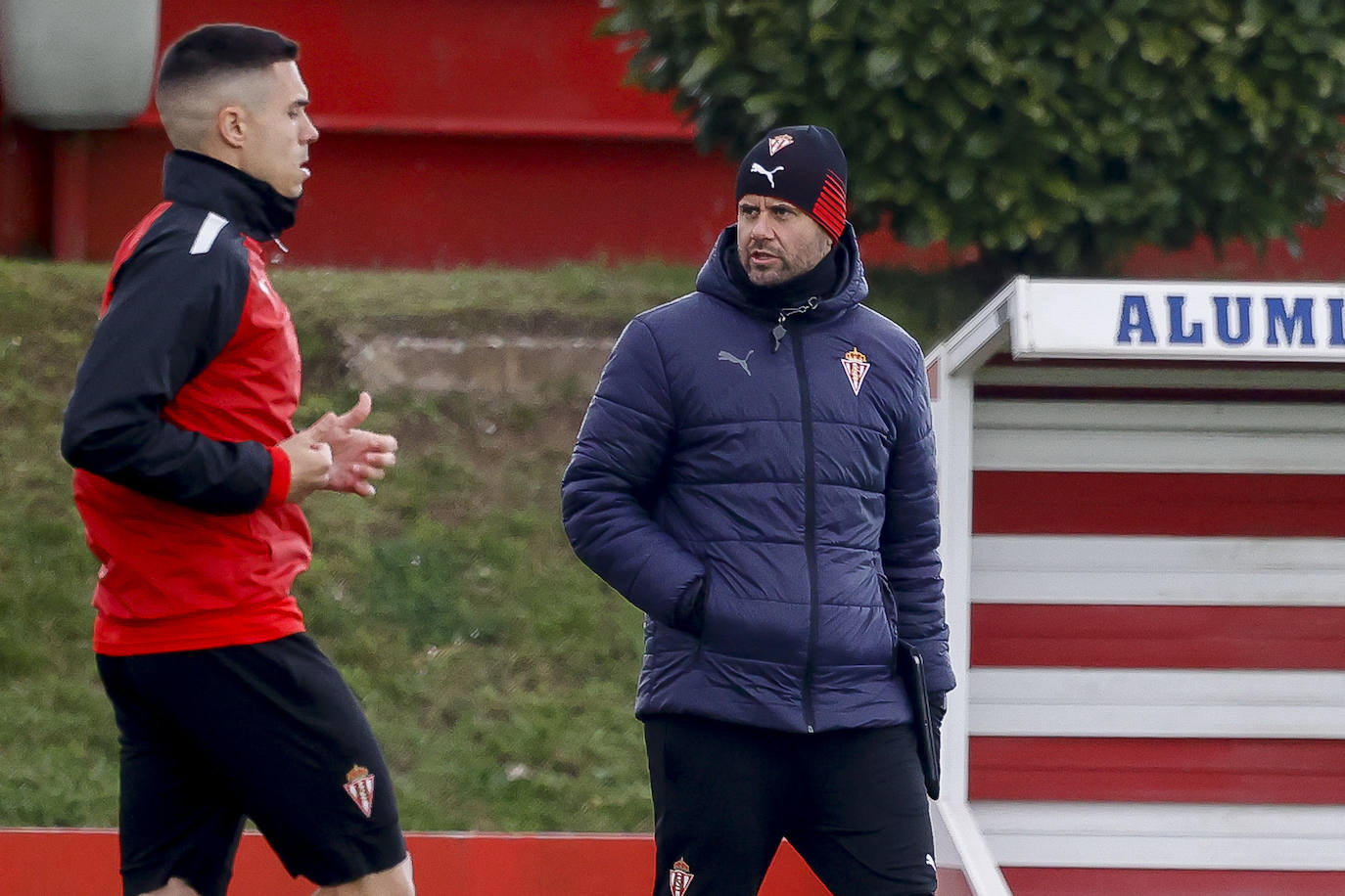 Fotos: Entrenamiento del Sporting (28/02/2023)