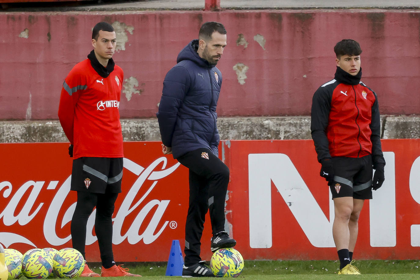 Fotos: Entrenamiento del Sporting (28/02/2023)