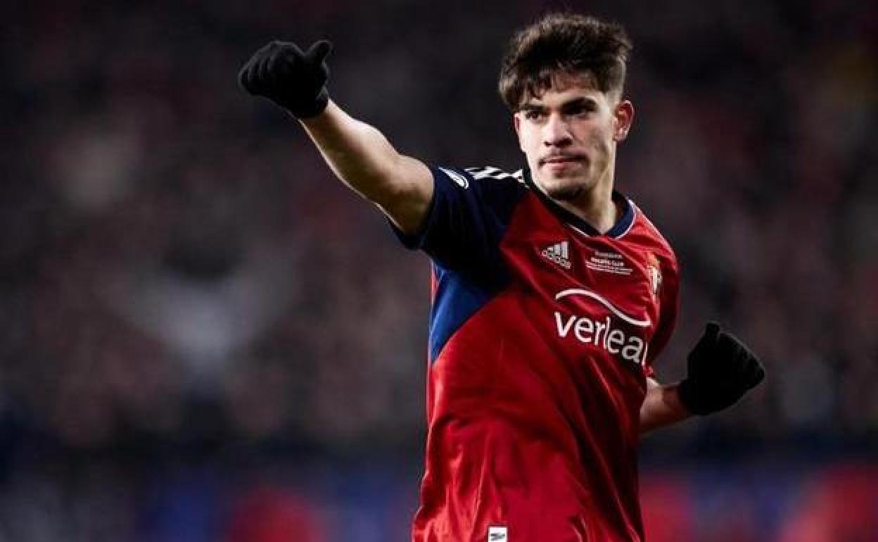 Abde durante el encuentro copero ante el Athletic