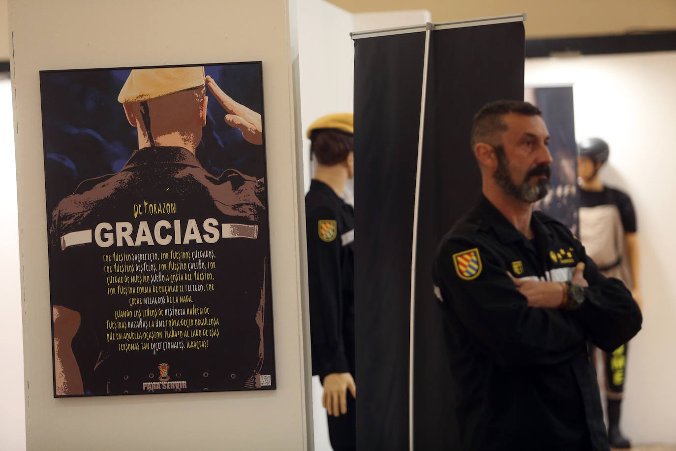 Fotos: Una exposición para reconocer a quienes nos protegen