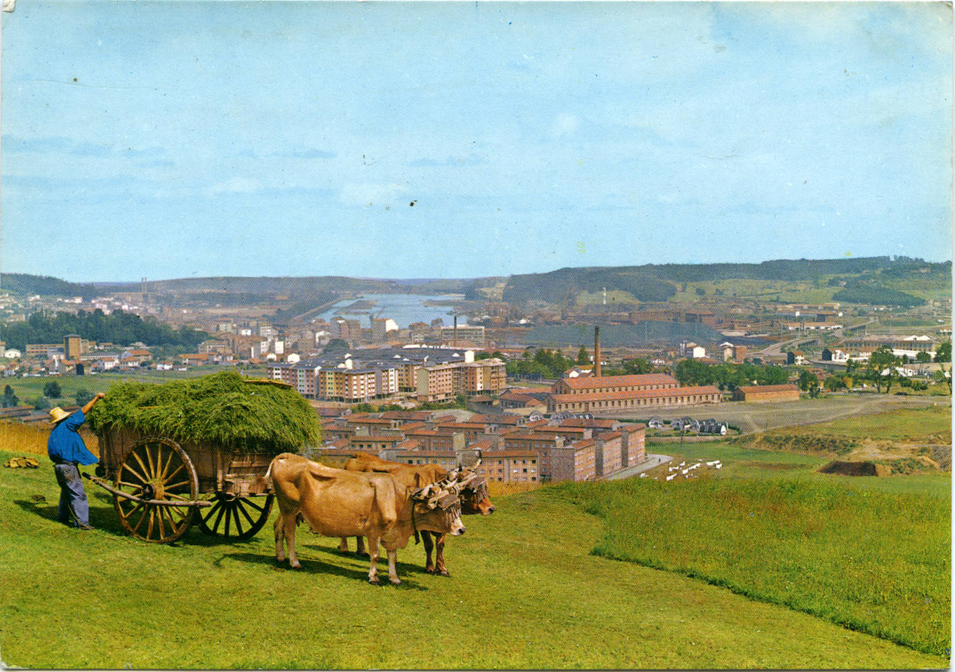  Vista panorámica de Avilés. 