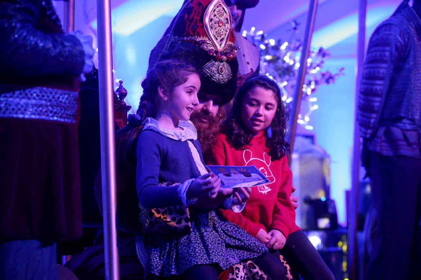 La recepción de los Reyes Magos en Oviedo, en imágenes