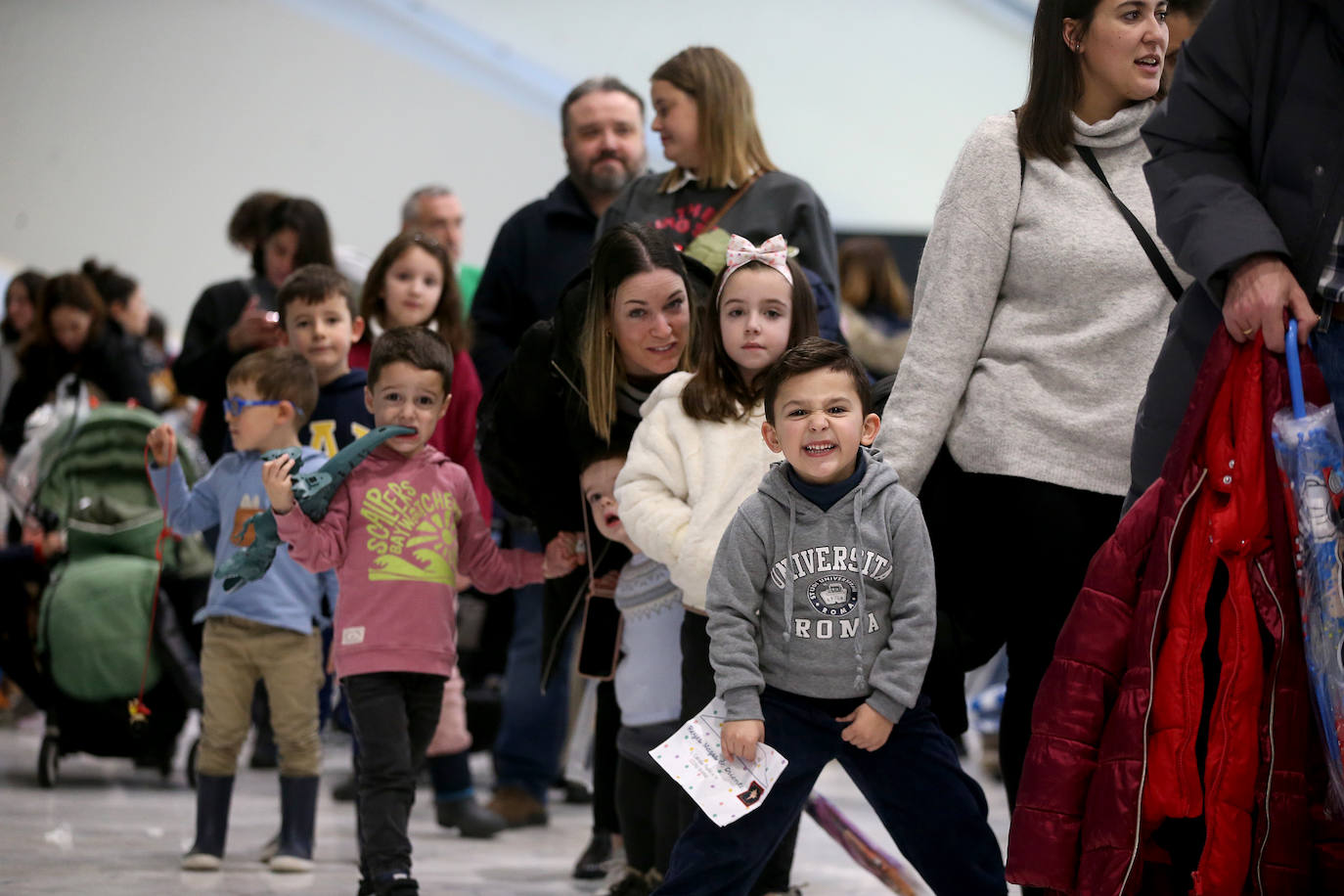 La recepción de los Reyes Magos en Oviedo, en imágenes